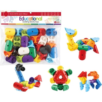 ASKATO Stavebnicové kostky 102221 28 ks