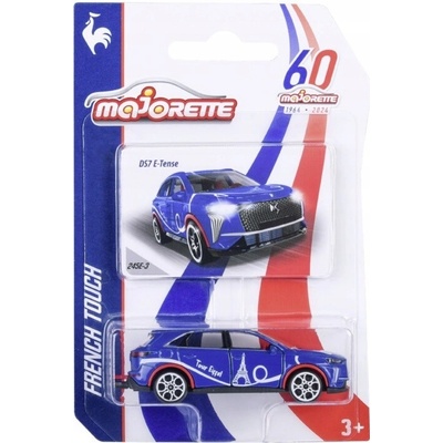 MAJORETTE FRENCH TOUCH CITROEN DS7 E-TENSE MODRÝ NOVÝ KOVOVÝ MODEL 1:64