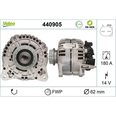 Alternátor VALEO 440905