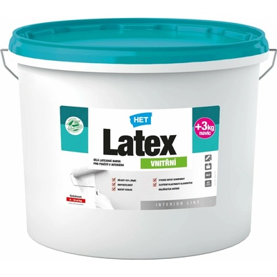 HET Latex VNÚTORNÝ 10+3 kg Biela