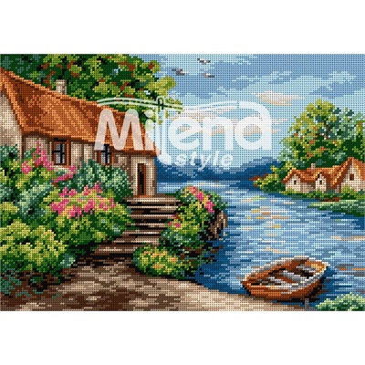 Milena Style Речен бряг конци dmc