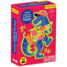 Mudpuppy Pizzasaurus 48-dielne s vôňou
