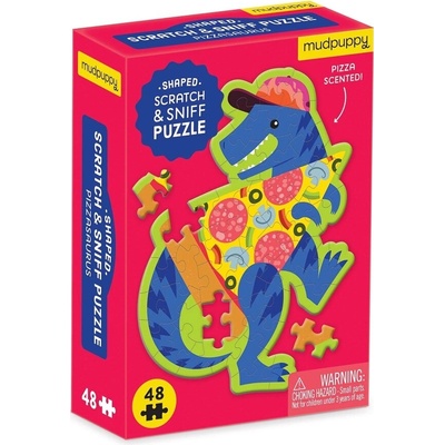 Mudpuppy Pizzasaurus 48-dielne s vôňou