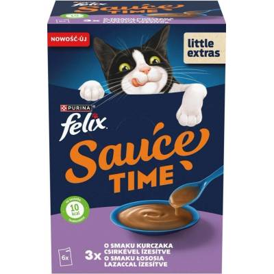 PUI PURINA Felix Sauce Time Box 6x40 g