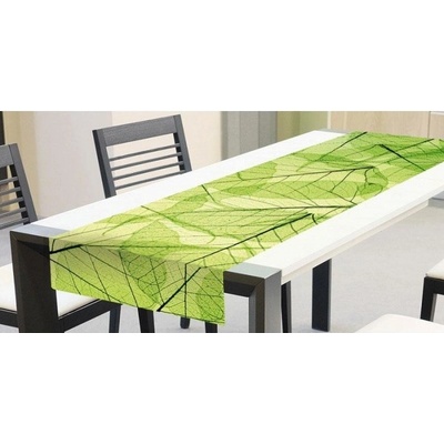 Dimex Behúň Listy TS 006 zelená 40x140 cm