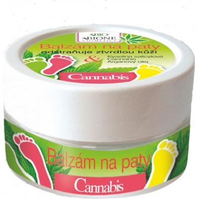 Bione Cosmetics Cannabis balzam na stvrdnutú pokožku na päty 150 ml