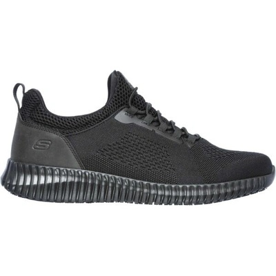 Skechers Work Relaxed Fit Cessnock Sr pánská volnočasová obuv černá