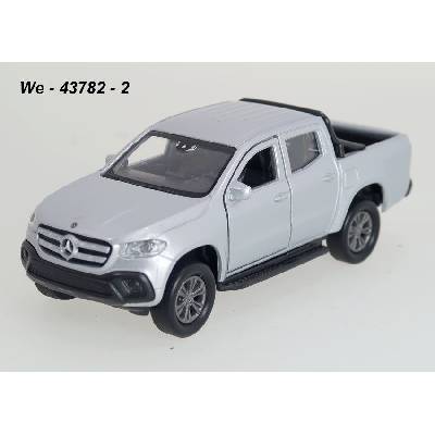 Welly Mercedes-Benz X-Class silver code 43782 modely aut 1:34