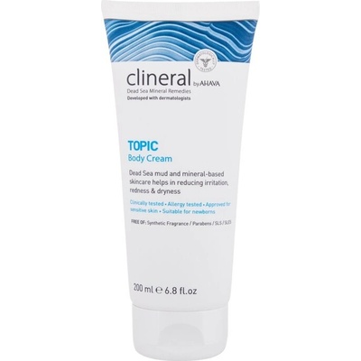 Ahava Clineral Topic zklidňující tělový krém pro atopickou pokožku 200 ml – Hledejceny.cz