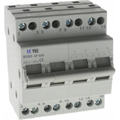 Přepínač LC Tec BX9G 40A AC 400V 4 póly