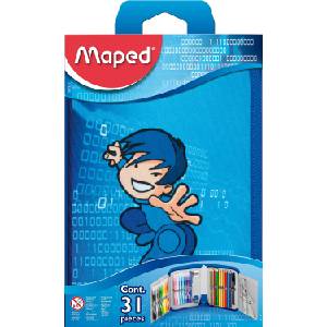 Maped Несесер с пособия Maped Tatoo - Karate, 1 цип (967811)