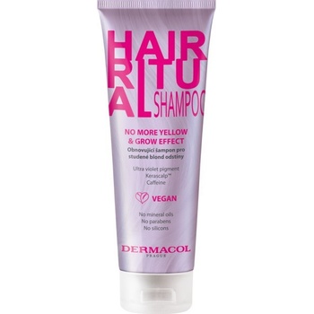 Dermacol Hair Ritual obnovující šampon pro studené odstíny blond 250 ml