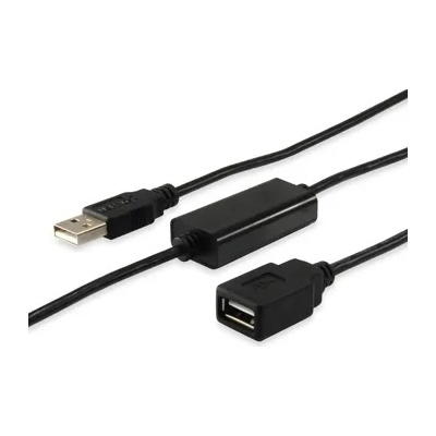 Equip Cable - 133311 (Активен, USB2.0, удължител A-A, мъжки/женски, двойно екраниран, 15 м) (133311)