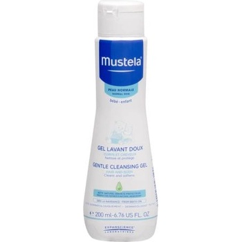 Mustela Bébé Gentle Cleansing Gel Hair and Body нежен измиващ гел за тяло и коса за деца, бебета и новородени 200 ml