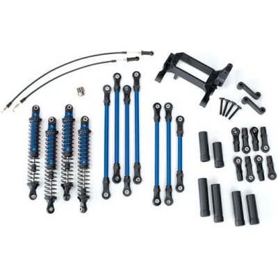 Traxxas Комплект за преобразуване на Traxxas за по-високо повдигане на колелата син: TRX-4