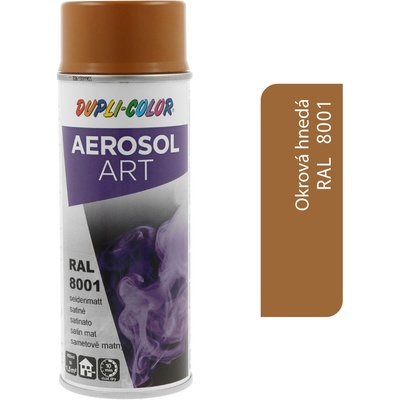 Dupli color Aerosol Art Lesk, rýchloschnúci-univerzálny akrylát v spreji - Ral 8001 400ml