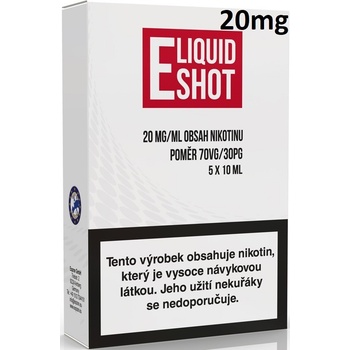 Expran GmbH shot Booster PG30/VG70 20mg 5x10ml