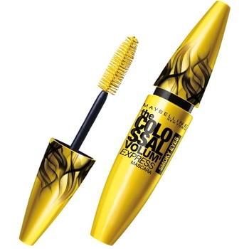 Maybelline The Colossal Volume Express Колаген Матово покритие Спирала Опушени очи Черно 10.7 мл