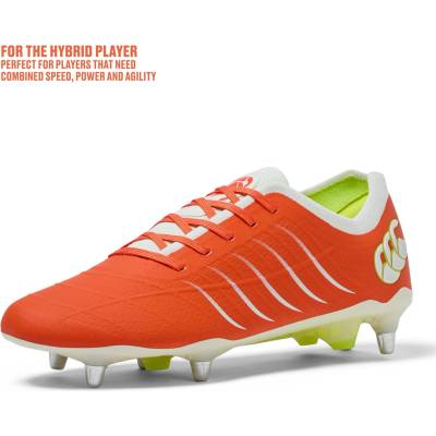 Canterbury Мъжки ръгби обувки Canterbury Phoenix 2 Elite Mens Soft Ground Rugby Boots - Tangerine
