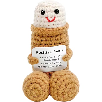 Положителен пенис - плетен (натурален)
