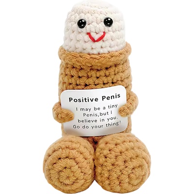 Положителен пенис - плетен (натурален)