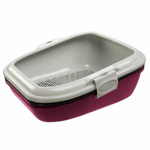 Ferplast Birba открита котешка тоалетна със сито 55, 5 / 45, 5 / 22 cm