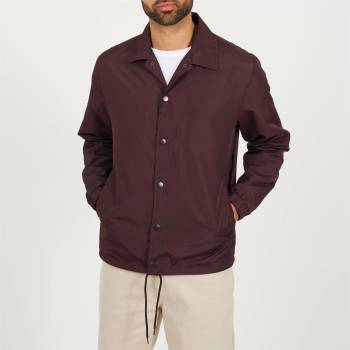 Brave Soul Яке Brave Soul Men's Lightweight Long Sleeve Coach Jacket - Burgundy