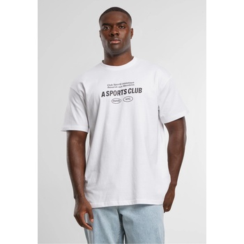 Mister Tee Тениска A Sportsclub Oversize Tee white XXLUB-MT3397-00220 - Тъмносив, размер M