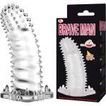  Пенис ръкав за смели мъже, 14см. - Brave Man Sleeve (DEBRA00611)