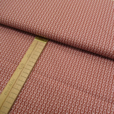 Bavlněné plátno - listy - šíře 150cm