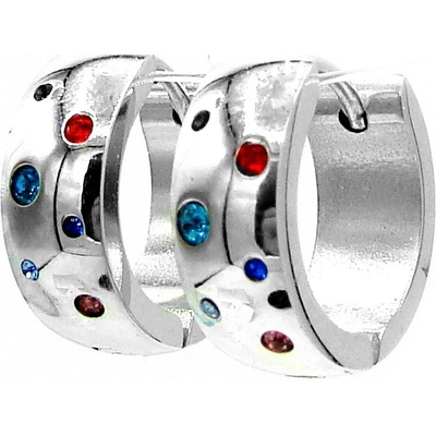 Steel Jewelry náušnice KRUHY Chirurgická ocel NS240116