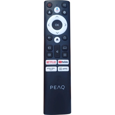 PEAQ ptv 43gqu-5024t - оригинален дистанционен контрол с гласово управление (ptv 43gqu-5024t)