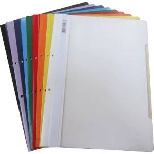  Папка Noki PP с перфорация Бял (1303024-10) - officebox