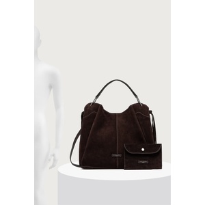 Gianni Chiarini чанта tote дамска от велур ERA (BS.12571.CM.PL)