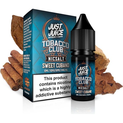 Just Juice Salt Tobacco Sweet Cubano 10 ml 11 mg