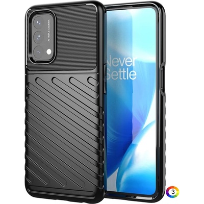 OnePlus Nord N200 5G Удароустойчив Twill Texture Калъф и Протектор