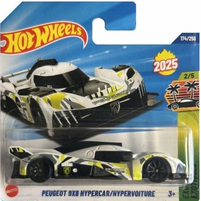 Mattel Hot Wheels Exotics Peugeot 9X8 Hypercar
