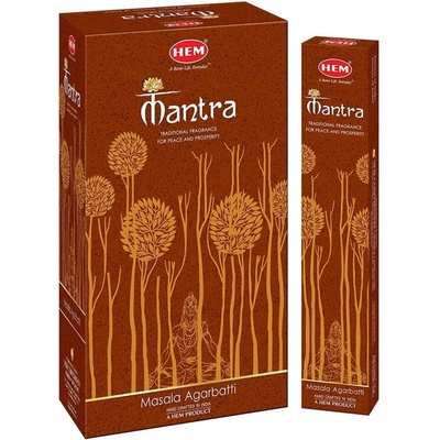 Hem vonné tyčinky Mantra Masala 15 g