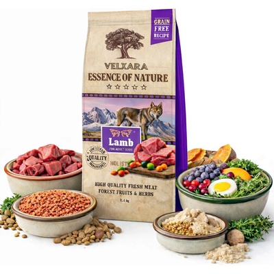 Velxara FM GF Fish4Dogs Puppy Small dog monoprotein lamb 11,4 kg