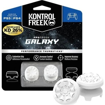 KontrolFreek Freek Galaxy (White) PS4/PS5 Extended Controller Grip Caps