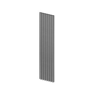  ЛАМЕЛЕН ПАНЕЛ s vilo mpc 14.8х265см brushed steel (brushed steel)