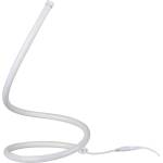 V-TAC 17w led Настолна Лампа Извита Кабел - Ключ 3000К Бяла - 2140321 (2140321)