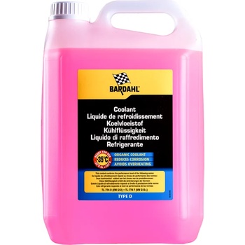 Image 1 of BARDAHL Антифриз тип d - 35°С / готов за употреба / розов 5 литра