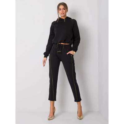 Sweatpants-RV-DR-6039.13-black čierna RELEVANCE