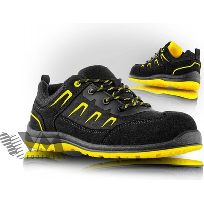 VM Footwear KORFU 2015-S3ESD polobotka Černo-žlutá
