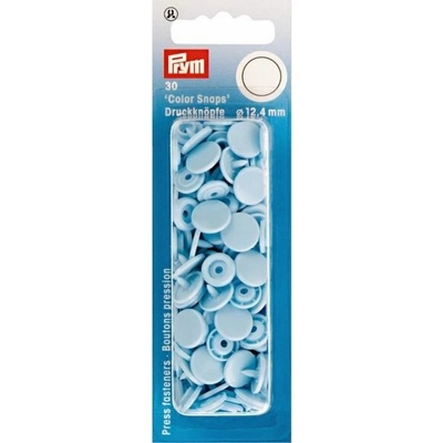 Prym Patentky plastové 12,4 mm, světle modrá