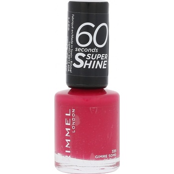 Rimmel London 60 Seconds Super Shine Nail Polish 323 Funtime Fuchsia 8 ml