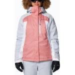 Columbia Дамско скиорско яке Columbia Snowy Summit Ins pink agave/white/cirrus grey dobby