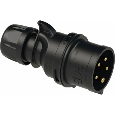 PCE venttechnik 025-6ttx CEE zástrčka, 32 A, 5pólová, 400 V, 1 ks