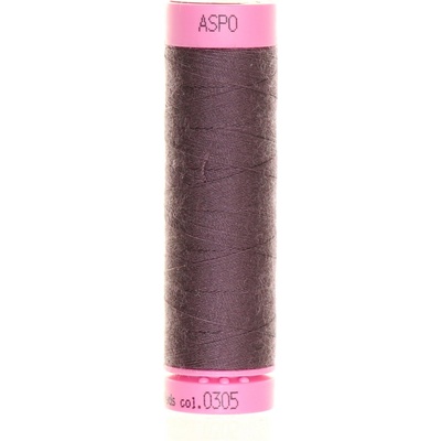 Nit Aspo PES 120/100 šedofialová 0305